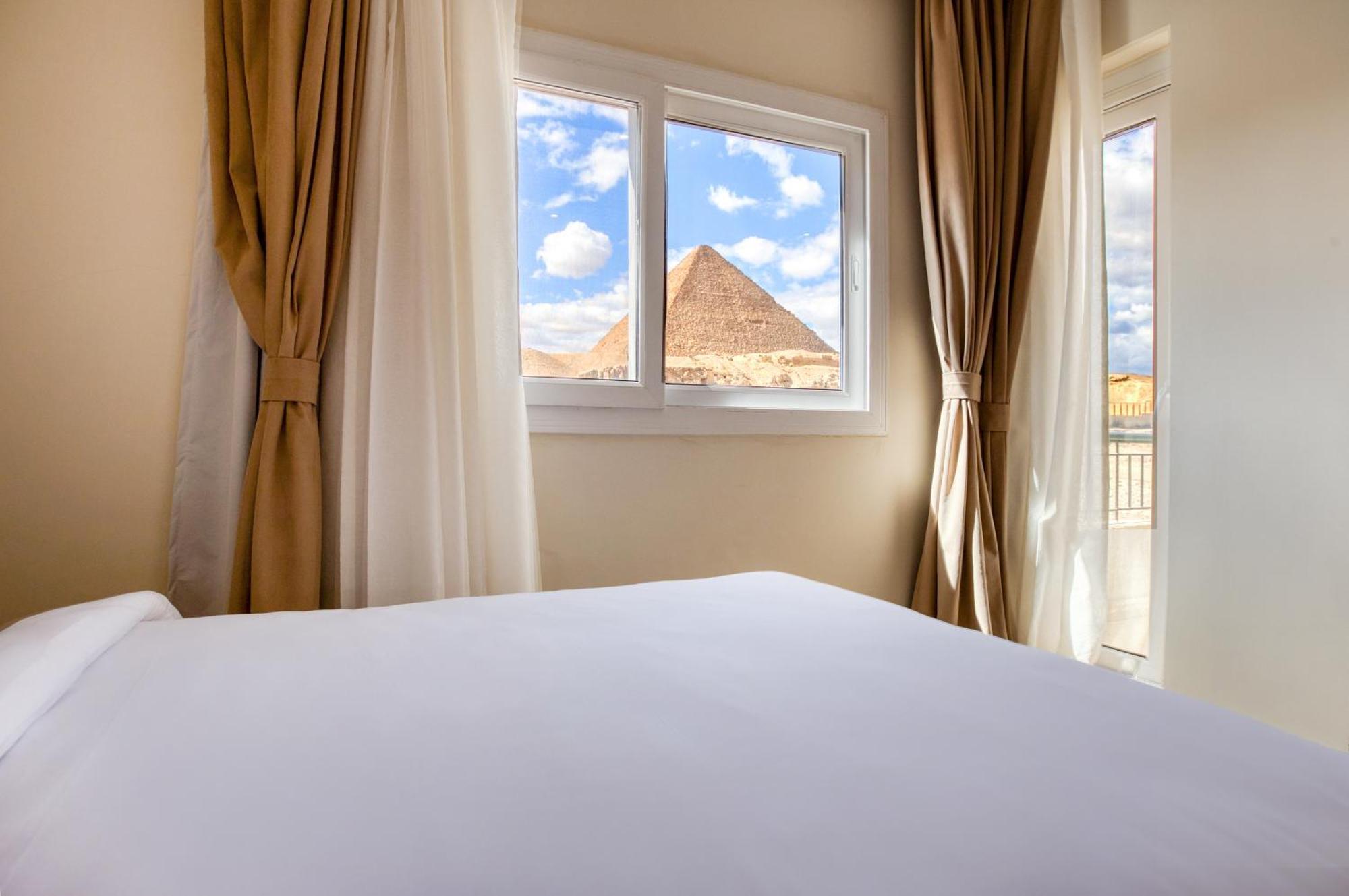 Soul Pyramids View Hotel Kafret el-Gabal Buitenkant foto