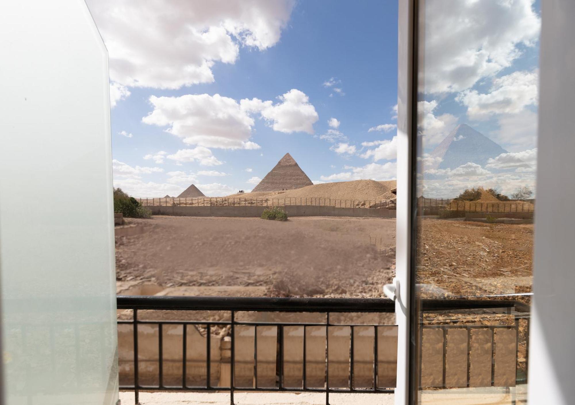 Soul Pyramids View Hotel Kafret el-Gabal Buitenkant foto