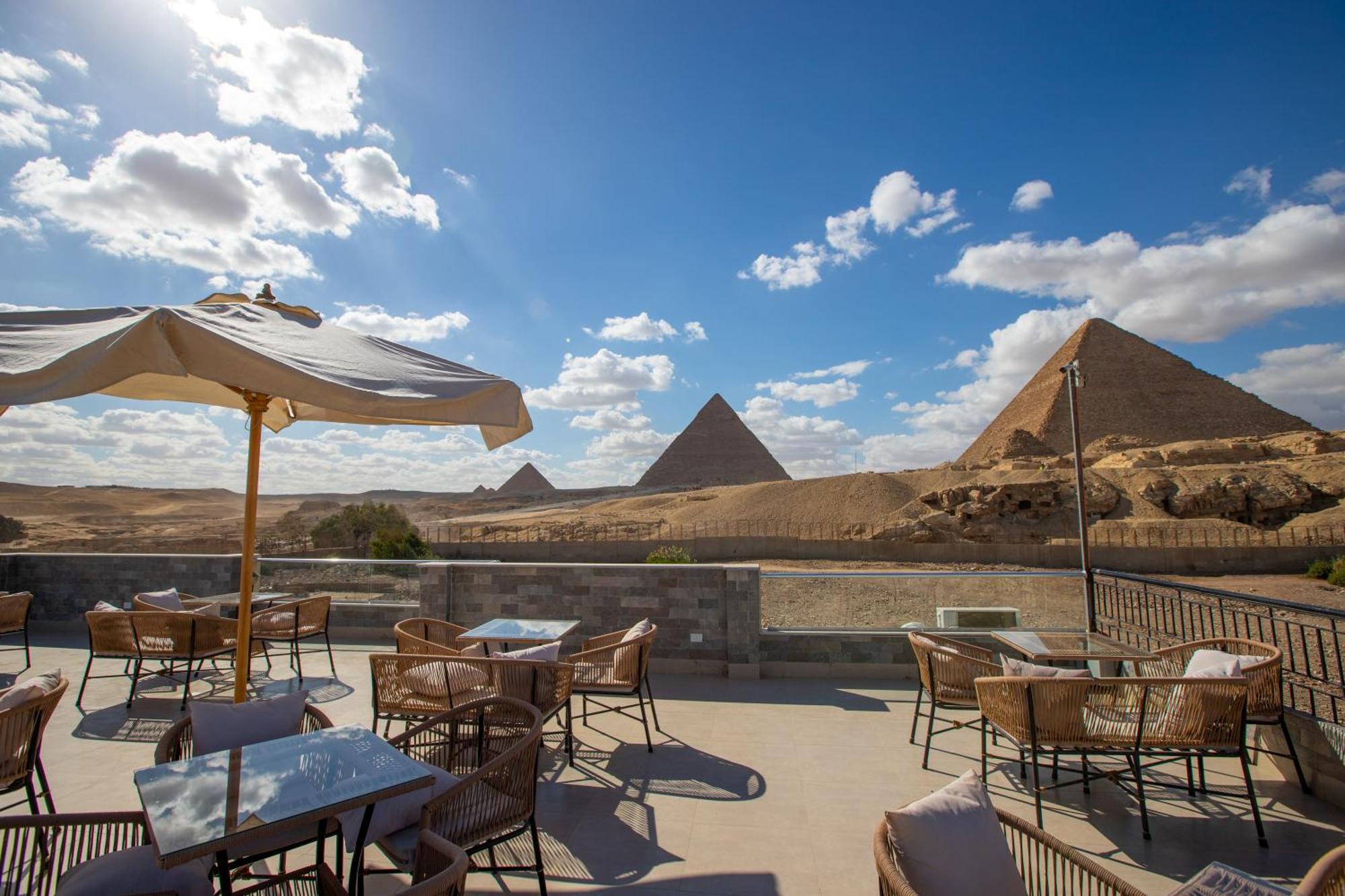 Soul Pyramids View Hotel Kafret el-Gabal Buitenkant foto