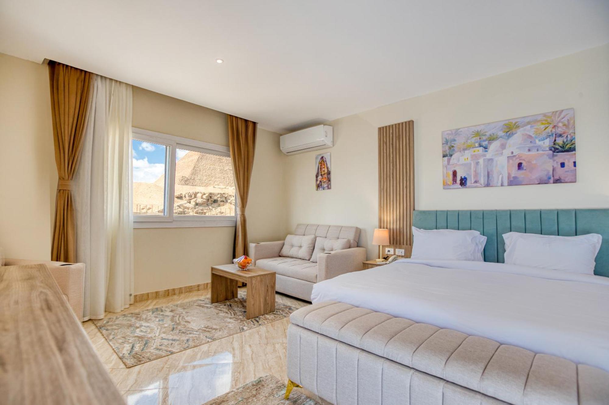 Soul Pyramids View Hotel Kafret el-Gabal Buitenkant foto